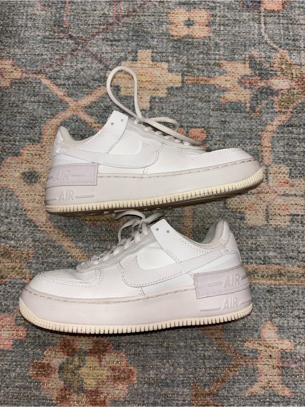Nike White Low-Top Platform Sneakers
